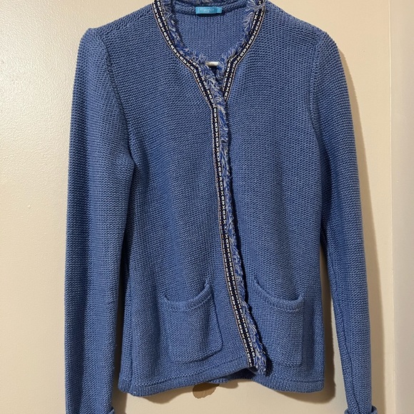 J. McLaughlin fringe sweater - Picture 1 of 3